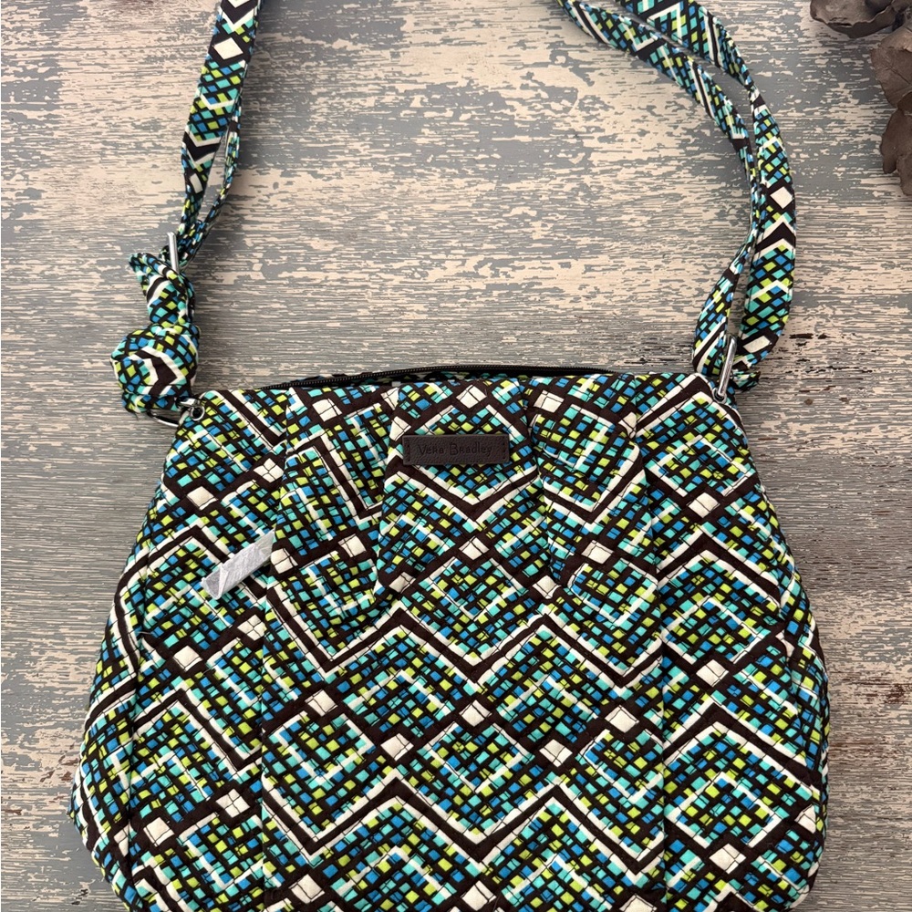 Vera Bradley Hadley Crossbody NWT Rain Forest